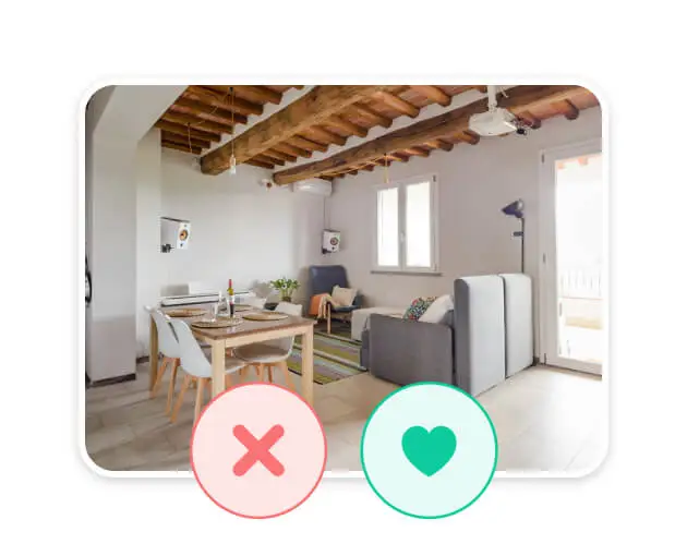 Swipe through available homes around the world