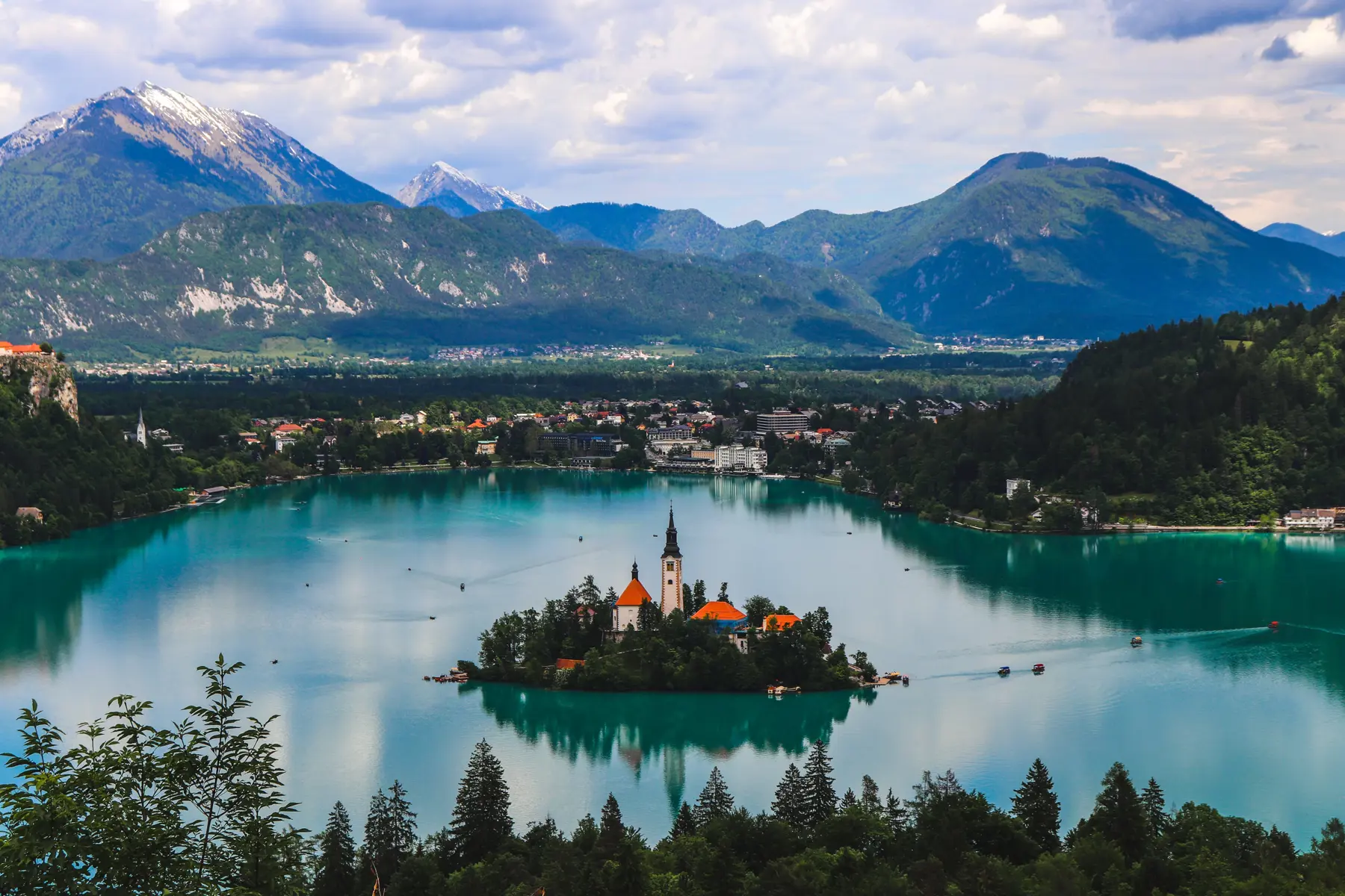 Remote Work Locations in nature in slovenia