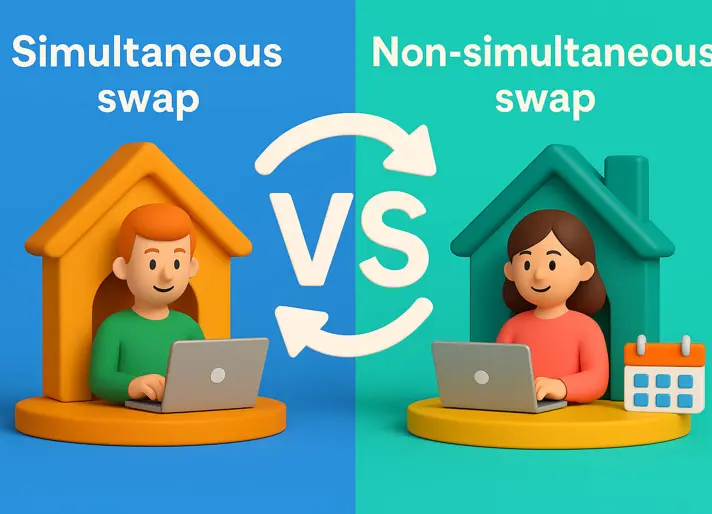 Simultaneous vs. Non-Simultaneous Home Swaps
