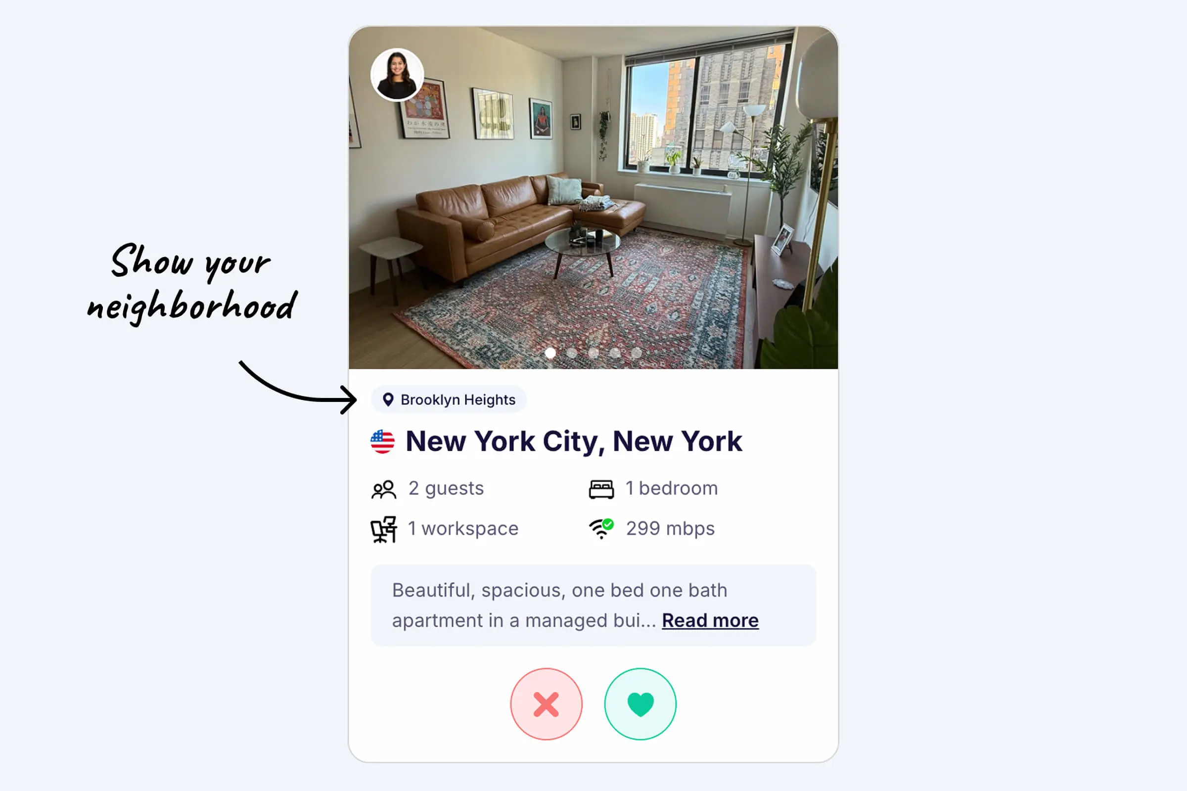 Neighborhood on a Swaphouse listing